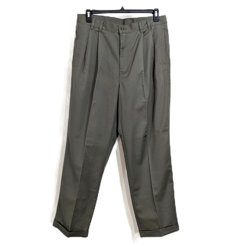 NEW Jos. A. Bank Wrinkle Resistant Pleated Twill Dress Pants - Size 35x30 Mens